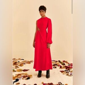 FARM RIO
ONE SHOULDER DRESS - OCCASION WEAR - RED